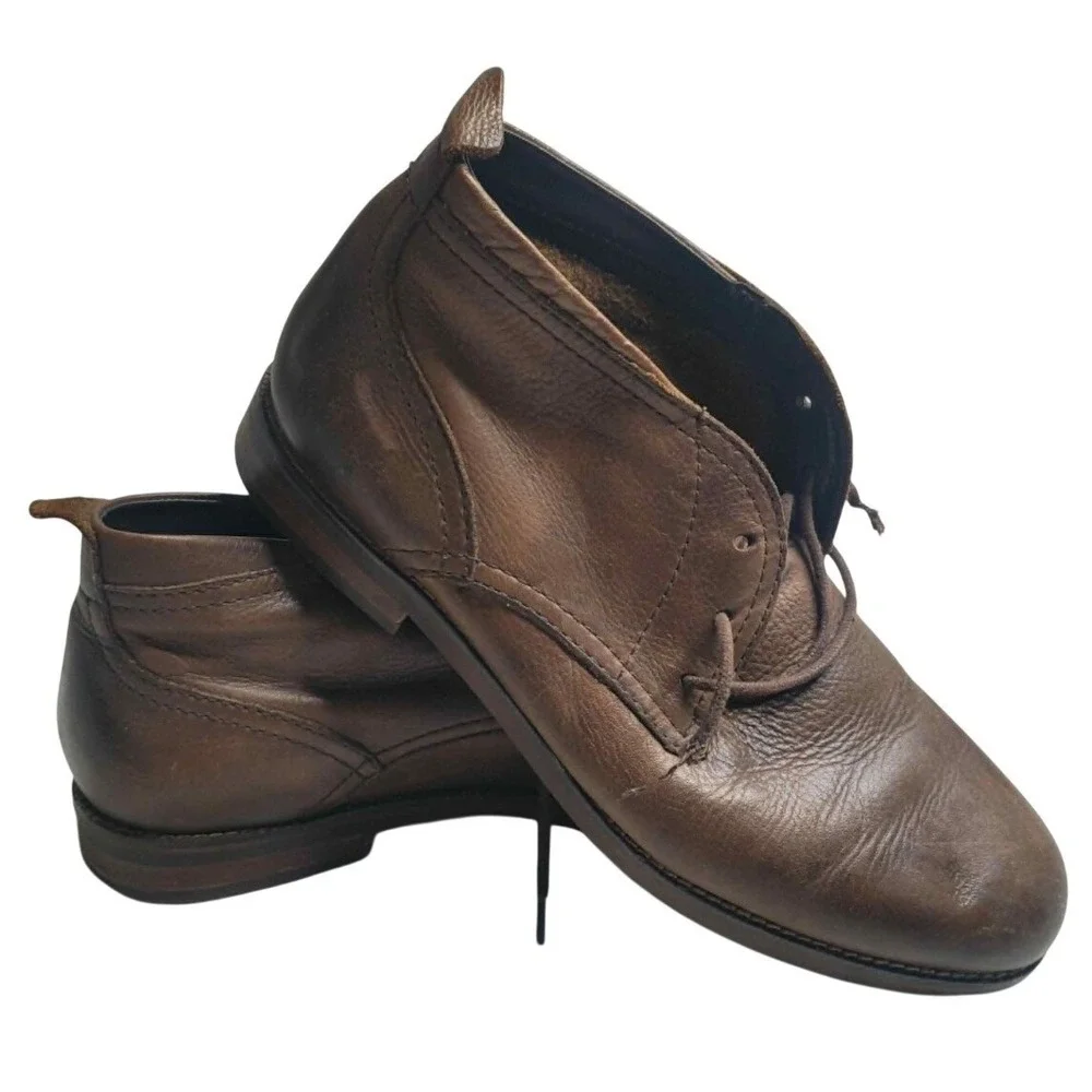 Cole Haan Men's Brown Leather‎ Chukka Boots Men's 10